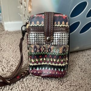 Sakroots phone wristlet/wallet NWOT